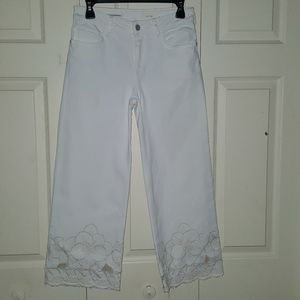 PILCRO & THE LETTERPRESS WIDE LEG CROPPED JEAN